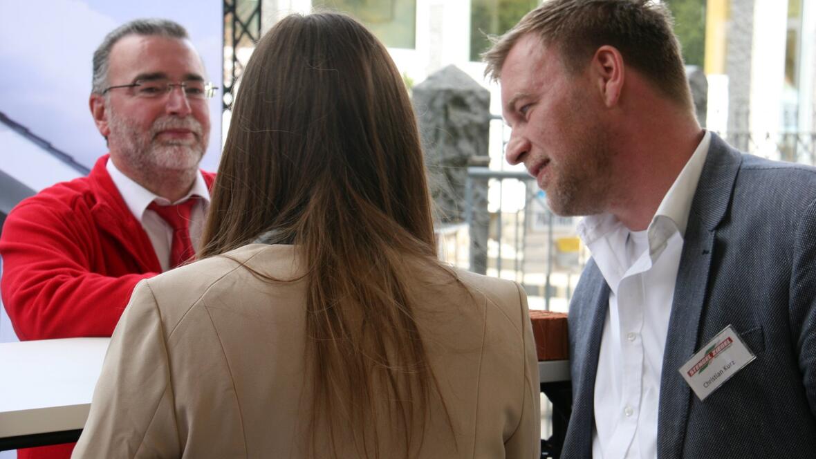 Baustark: Baustoff-Messe in Ingolstadt - Stengel Ziegel - Qualitative