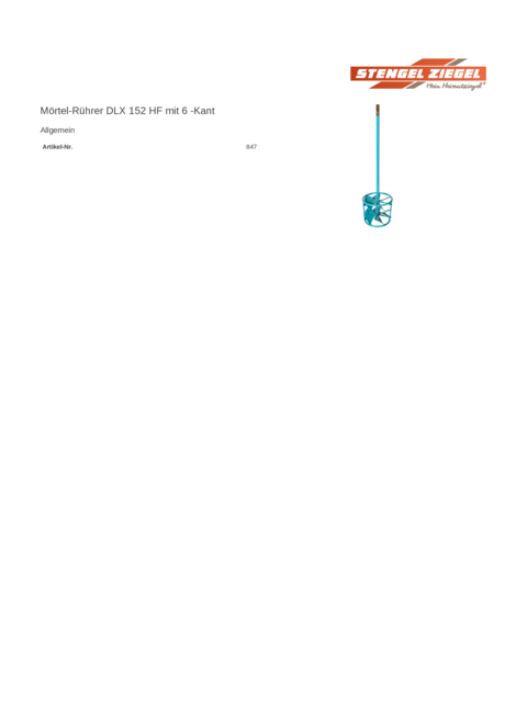 847-moertel-ruehrer-dlx-152-hf-mit-6-kant